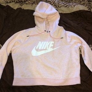 Nike hoodie crop
